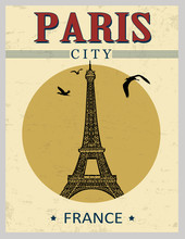 Eiffel Tower Tower From Paris Poster