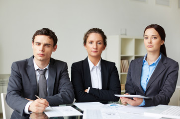 Canvas Print - Business team