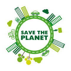 Wall Mural - save the planet
