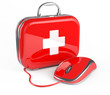 Mouse and First Aid Kit