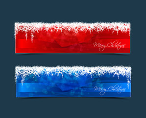 Wall Mural - Christmas banner