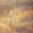 © VectorART - beautiful young girl in a field