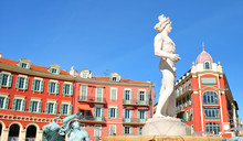 Place Massena In Nice, France