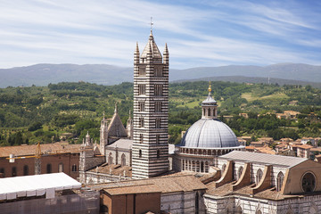 Fototapete - Duomo of Siena, Tuscany, Italy