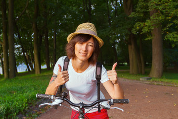 Wall Mural - A good bicycle ride