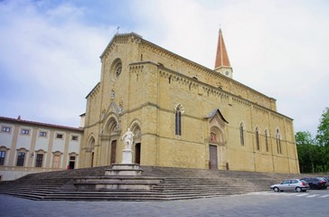 Canvas Print - Arezzo Kathedrale - Arezzo cathedral 01