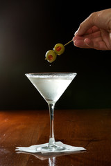 Poster - dirty martini