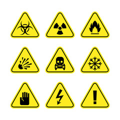 Warning signs of danger