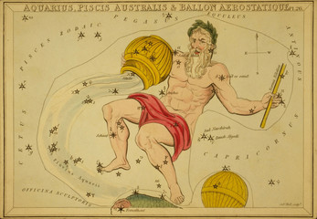 Wall Mural - astronomical chart