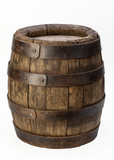 Fototapeta  - old wood barrel