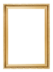 Wall Mural - gold picture frame