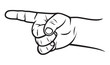 © branchecarica - kid finger pointer