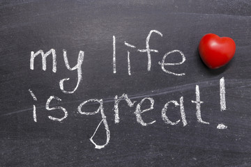 Poster - my life is great