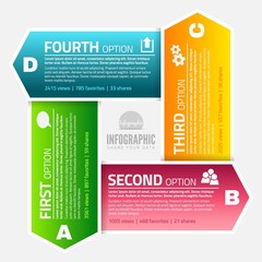 Wall Mural - Infographics template