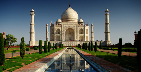 Fototapete - Taj Mahal, India