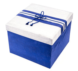 Sticker - Blue gift box