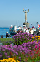 Wall Mural - Hafen in Konstanz - Bodensee - Deutschland