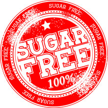 Sugar Free Grunge Stamp
