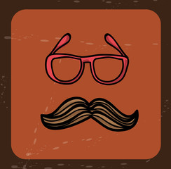 Sticker - hipster design