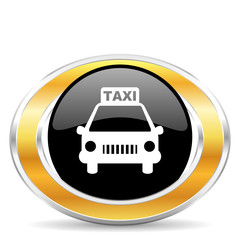 Poster - taxi icon