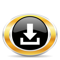 Aufkleber - download icon