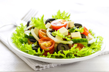 Canvas Print - Greek salad