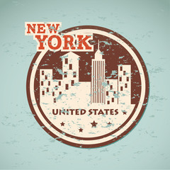 Sticker - new york