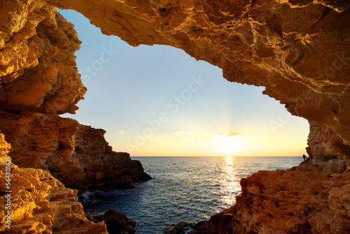 Into the grotto