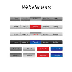 website navigation set