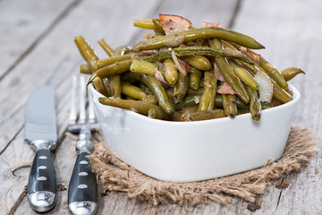 Green Beans with Bacon