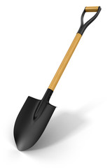 Poster - Shovel (clipping path included)