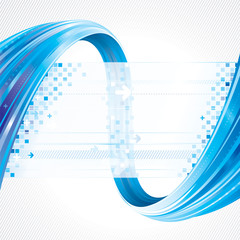 Leinwandbilder - Abstract background of technology connections.