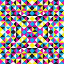 Vector Abstract Geometric Background Cmyk