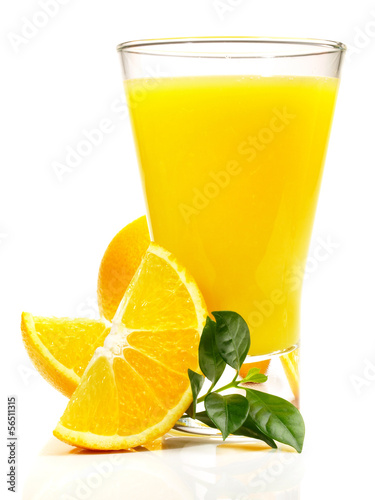 Tapeta ścienna na wymiar Orangensaft