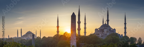 Sultanahmet Camii / Blue Mosque, Istanbul, Turkey Wallpaper Mural