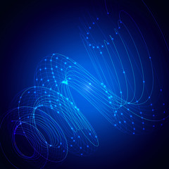Poster - Abstract Background Vector