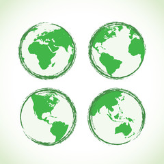 Wall Mural - world abstract
