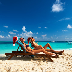 Couple on a beach