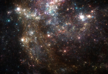 Wall Mural - stars background