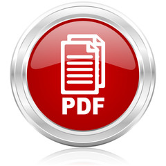 Aufkleber - pdf icon,