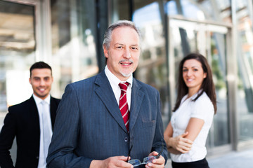 Canvas Print - Business people