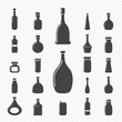 © Jehsomwang - Bottle icons isolated on white background