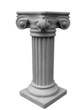Isolated Roman Pedestal