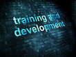 © Maksim Kabakou - Education concept: Training and Development on digital backgroun