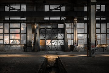 Large industrial door