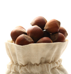 Canvas Print - Fresh hazelnuts