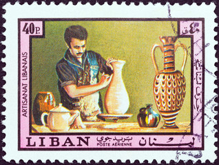 Wall Mural - Lebanese artisan (Lebanon 1978)