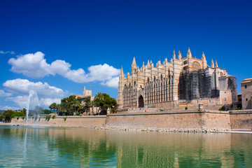 Cathedral La Seu in Palma de Mallorca