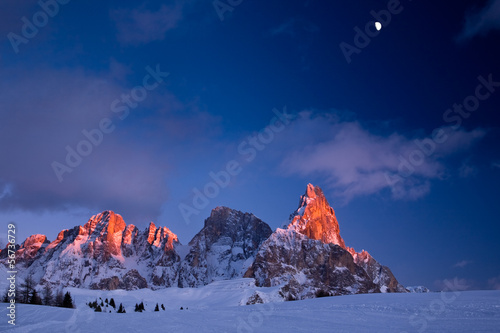 Stampa su Tela  Pale di San Martino, Dolomiti