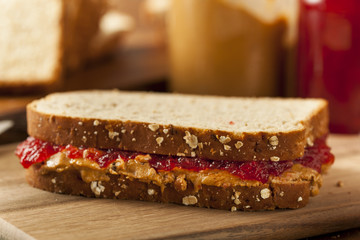 Sticker - Homemade Peanut Butter and Jelly Sandwich